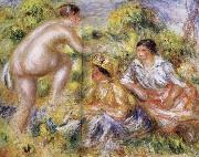 Pierre Renoir Young Women in the Country oil painting on canvas